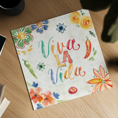 Sweet and Spicy V by Dina June. Shown as a detailed flat fine art print, highlighting archival giclee quality. Available as an archival giclee rolled canvas, fine art paper, or poster print. SKU 72353a.