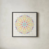 Sweet and Spicy VII by Dina June. Shown in a sleek black glass frame for a contemporary gallery look. Available as an archival giclee rolled canvas, fine art paper, or poster print. SKU 72355a.