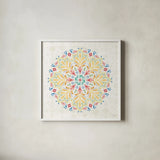 Sweet and Spicy VII by Dina June. Shown in a crisp white glass frame for a clean and minimalist style. Available as an archival giclee rolled canvas, fine art paper, or poster print. SKU 72355a.
