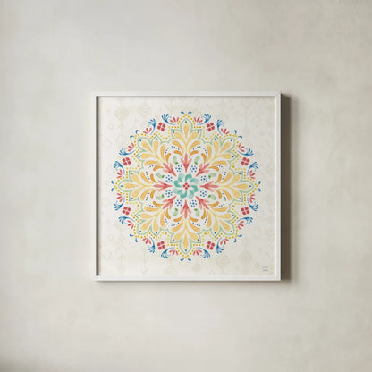 Sweet and Spicy VII by Dina June. Shown in a crisp white glass frame for a clean and minimalist style. Available as an archival giclee rolled canvas, fine art paper, or poster print. SKU 72355a.
