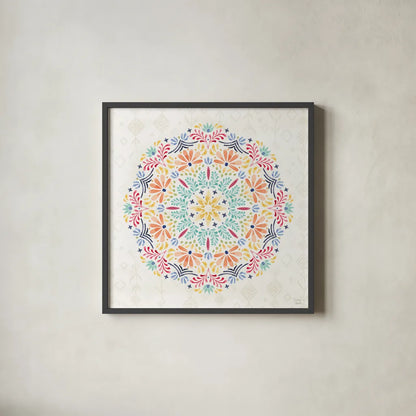 Sweet and Spicy VIII by Dina June. Shown in a sleek black glass frame for a contemporary gallery look. Available as an archival giclee rolled canvas, fine art paper, or poster print. SKU 72356a.
