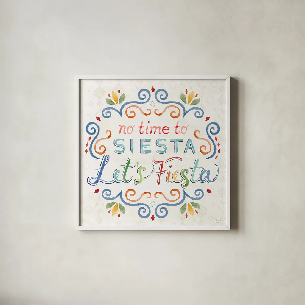 Sweet and Spicy X by Dina June. Shown in a crisp white glass frame for a clean and minimalist style. Available as an archival giclee rolled canvas, fine art paper, or poster print. SKU 72358a.