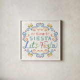 Sweet and Spicy X by Dina June. Shown in a crisp white glass frame for a clean and minimalist style. Available as an archival giclee rolled canvas, fine art paper, or poster print. SKU 72358a.
