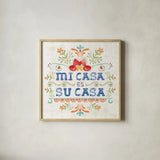 Sweet and Spicy XI by Dina June. Shown in a natural wood glass frame for a timeless modern aesthetic. Available as an archival giclee rolled canvas, fine art paper, or poster print. SKU 72359a.