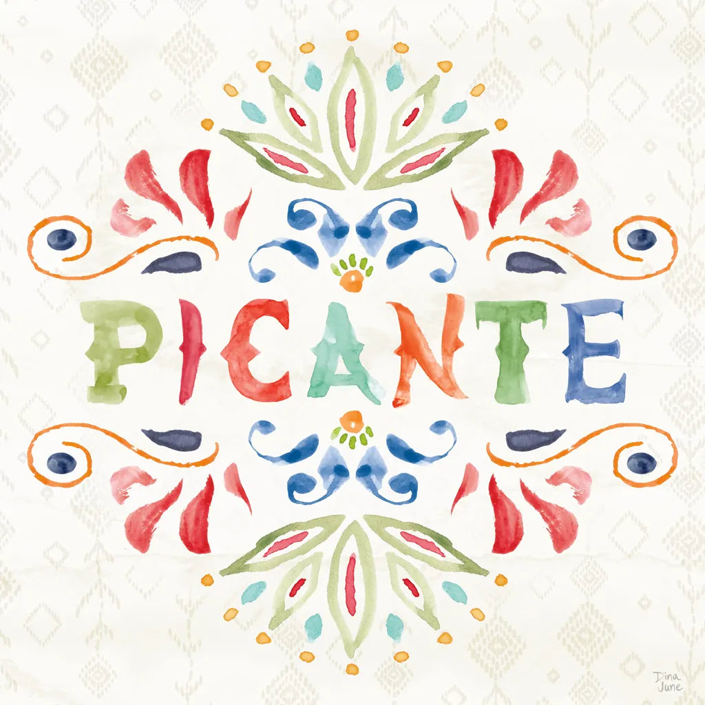 Sweet and Spicy XII by Dina June. SKU 72360a. Archival Giclee Fine art print for wall decor.