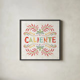 Sweet and Spicy XIII by Dina June. Shown in a sleek black glass frame for a contemporary gallery look. Available as an archival giclee rolled canvas, fine art paper, or poster print. SKU 72361a.