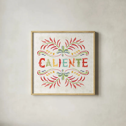 Sweet and Spicy XIII by Dina June. Shown in a natural wood glass frame for a timeless modern aesthetic. Available as an archival giclee rolled canvas, fine art paper, or poster print. SKU 72361a.