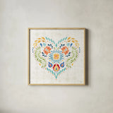 Sweet and Spicy XIV by Dina June. Shown in a natural wood glass frame for a timeless modern aesthetic. Available as an archival giclee rolled canvas, fine art paper, or poster print. SKU 72362a.