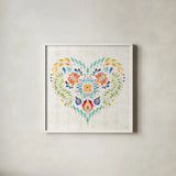 Sweet and Spicy XIV by Dina June. Shown in a crisp white glass frame for a clean and minimalist style. Available as an archival giclee rolled canvas, fine art paper, or poster print. SKU 72362a.