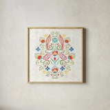 Sweet and Spicy XV by Dina June. Shown in a natural wood glass frame for a timeless modern aesthetic. Available as an archival giclee rolled canvas, fine art paper, or poster print. SKU 72363a.