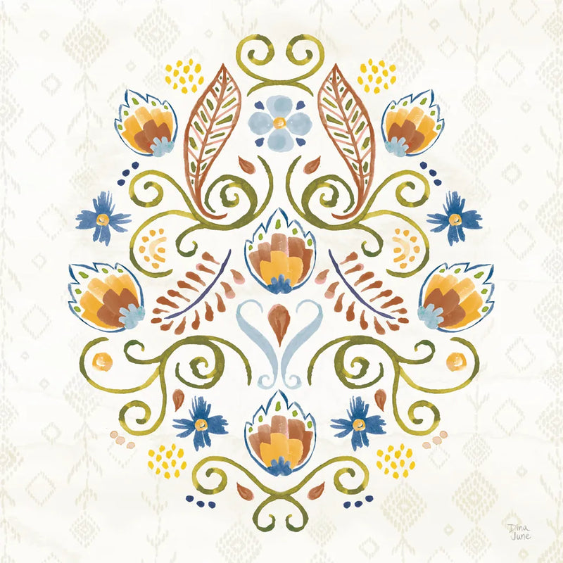Sweet and Spicy XV Colorful by Dina June. SKU 79062a. Archival Giclee Fine art print for wall decor.