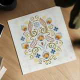 Sweet and Spicy XV Colorful by Dina June. Shown as a detailed flat fine art print, highlighting archival giclee quality. Available as an archival giclee rolled canvas, fine art paper, or poster print. SKU 79062a.