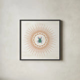 The Tropics IV by Dina June. Shown in a sleek black glass frame for a contemporary gallery look. Available as an archival giclee rolled canvas, fine art paper, or poster print. SKU 79690a.