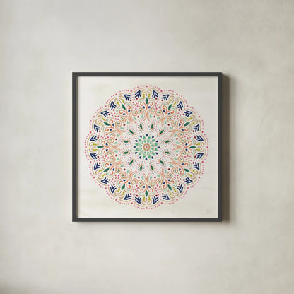 The Tropics IX by Dina June. Shown in a sleek black glass frame for a contemporary gallery look. Available as an archival giclee rolled canvas, fine art paper, or poster print. SKU 79695a.