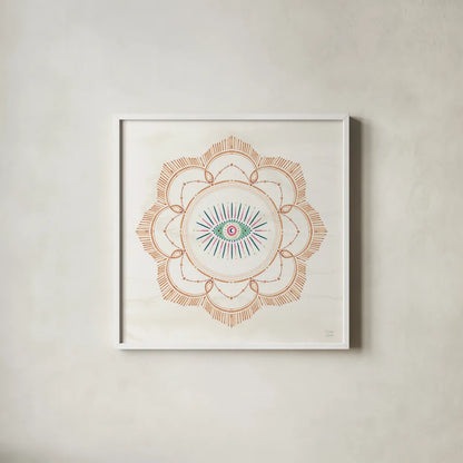 The Tropics V by Dina June. Shown in a crisp white glass frame for a clean and minimalist style. Available as an archival giclee rolled canvas, fine art paper, or poster print. SKU 79691a.