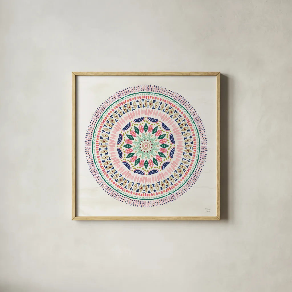 The Tropics VIII by Dina June. Shown in a natural wood glass frame for a timeless modern aesthetic. Available as an archival giclee rolled canvas, fine art paper, or poster print. SKU 79694a.