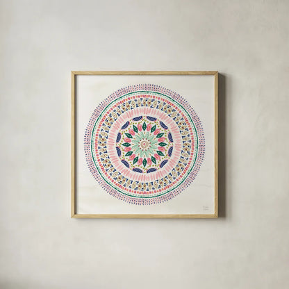 The Tropics VIII by Dina June. Shown in a natural wood glass frame for a timeless modern aesthetic. Available as an archival giclee rolled canvas, fine art paper, or poster print. SKU 79694a.