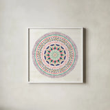 The Tropics VIII by Dina June. Shown in a crisp white glass frame for a clean and minimalist style. Available as an archival giclee rolled canvas, fine art paper, or poster print. SKU 79694a.