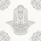 Touch of Hamsa I by Dina June. SKU 65329a. Archival Giclee Fine art print for wall decor.