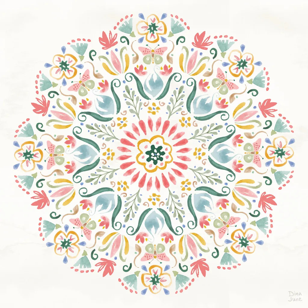 Wild Blooms VI by Dina June. SKU 90400a. Archival Giclee Fine art print for wall decor.