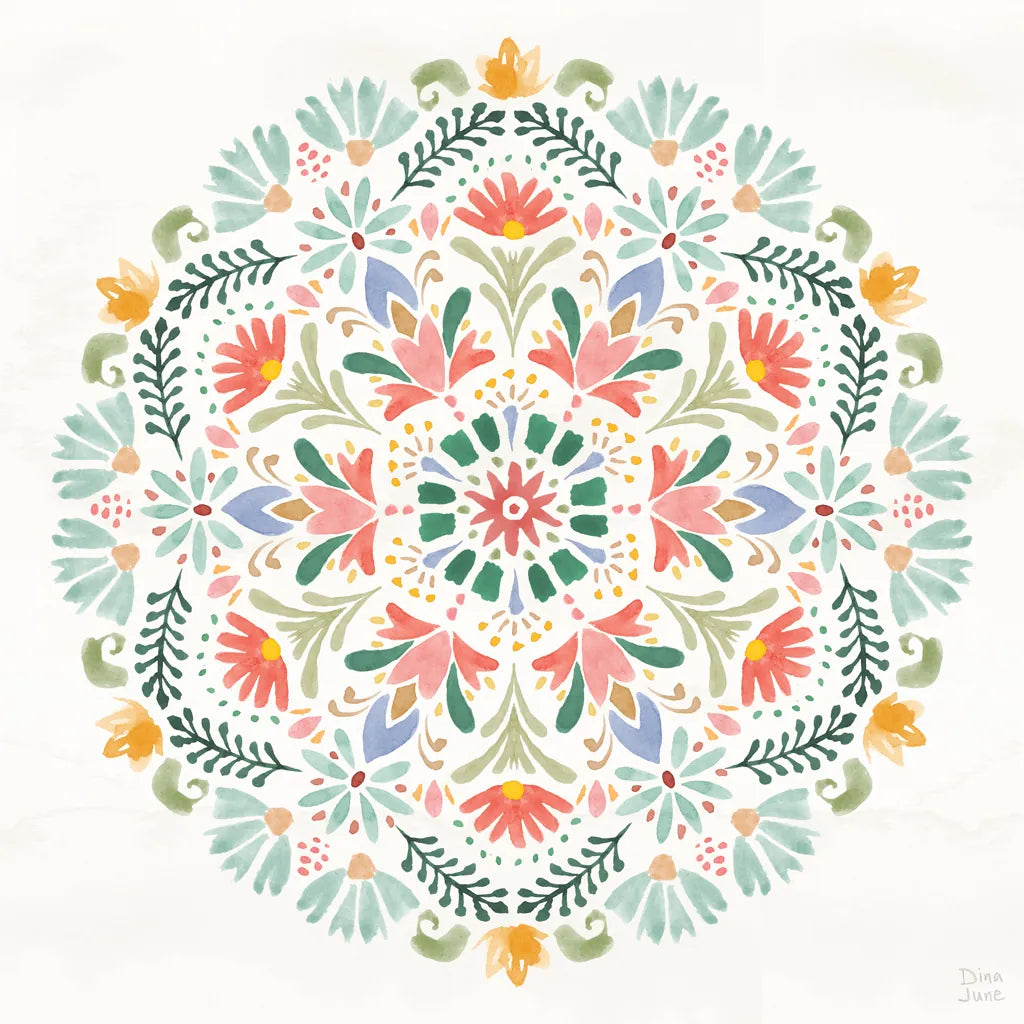 Wild Blooms VII by Dina June. SKU 90401a. Archival Giclee Fine art print for wall decor.