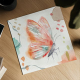 Winged Whisper II by Dina June. Shown as a detailed flat fine art print, highlighting archival giclee quality. Available as an archival giclee rolled canvas, fine art paper, or poster print. SKU 72934a.