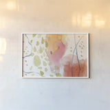 Winged Whisper IX by Dina June. shown as a paper print in a white frame. Available as a archival giclee rolled canvas, fine art paper, or poster print. SKU 72941i.