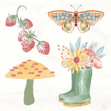 Wings and Things VI by Dina June. SKU 92862a. Archival Giclee Fine art print for wall decor.