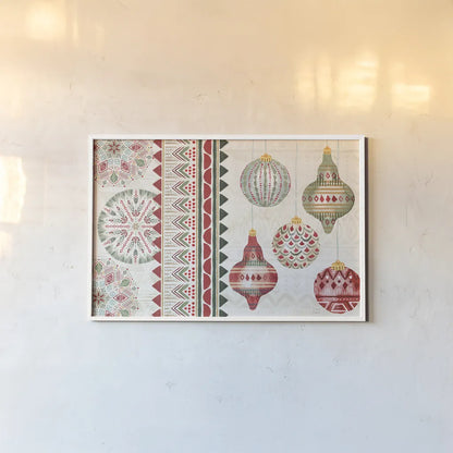 Winter Moment I by Dina June. shown as a paper print in a white frame. Available as a archival giclee rolled canvas, fine art paper, or poster print. SKU 75243i.