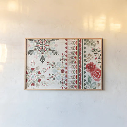 Winter Moment II by Dina June. shown as a paper print in a natural frame. Available as a archival giclee rolled canvas, fine art paper, or poster print. SKU 75244i.