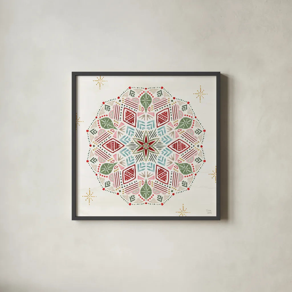 Winter Moment IX by Dina June. Shown in a sleek black glass frame for a contemporary gallery look. Available as an archival giclee rolled canvas, fine art paper, or poster print. SKU 75251a.