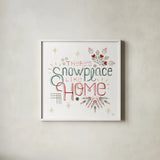 Winter Moment VIII on White by Dina June. Shown in a crisp white glass frame for a clean and minimalist style. Available as an archival giclee rolled canvas, fine art paper, or poster print. SKU 75442a.