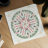 Winter Moment X by Dina June. Shown as a detailed flat fine art print, highlighting archival giclee quality. Available as an archival giclee rolled canvas, fine art paper, or poster print. SKU 75252a.