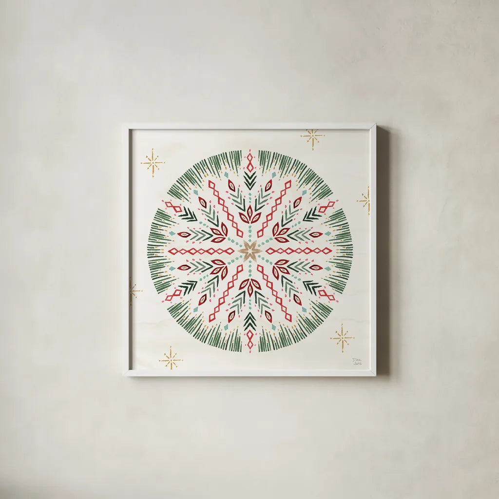 Winter Moment X by Dina June. Shown in a crisp white glass frame for a clean and minimalist style. Available as an archival giclee rolled canvas, fine art paper, or poster print. SKU 75252a.
