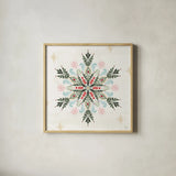 Winter Moment XI by Dina June. Shown in a natural wood glass frame for a timeless modern aesthetic. Available as an archival giclee rolled canvas, fine art paper, or poster print. SKU 75253a.