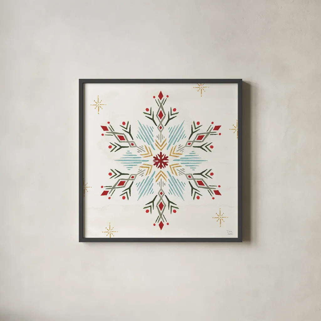 Winter Moment XII by Dina June. Shown in a sleek black glass frame for a contemporary gallery look. Available as an archival giclee rolled canvas, fine art paper, or poster print. SKU 75254a.