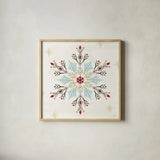 Winter Moment XII by Dina June. Shown in a natural wood glass frame for a timeless modern aesthetic. Available as an archival giclee rolled canvas, fine art paper, or poster print. SKU 75254a.