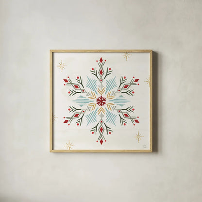 Winter Moment XII by Dina June. Shown in a natural wood glass frame for a timeless modern aesthetic. Available as an archival giclee rolled canvas, fine art paper, or poster print. SKU 75254a.