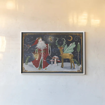 Winter Of Wonder I by Dina June. shown as a paper print in a white frame. Available as a archival giclee rolled canvas, fine art paper, or poster print. SKU 87475i.