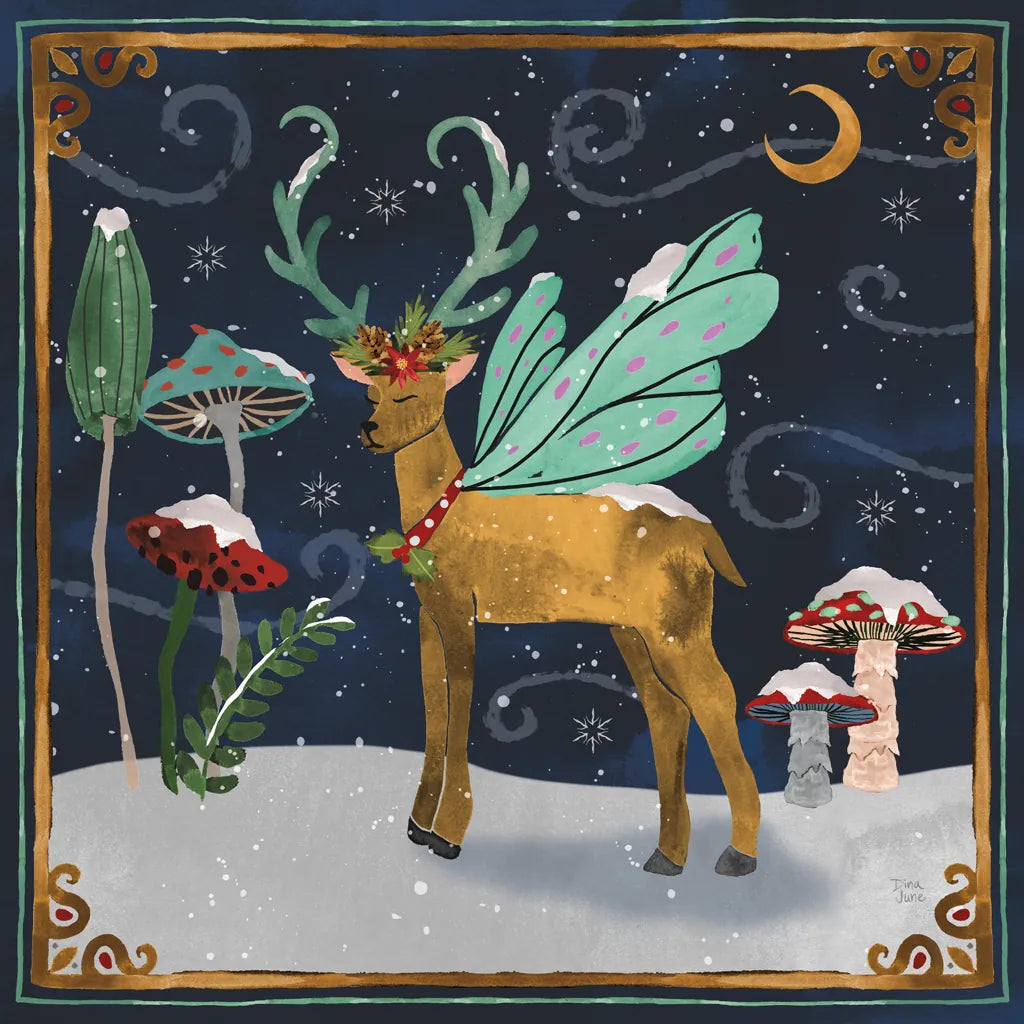 Winter Of Wonder III by Dina June. SKU 87477a. Archival Giclee Fine art print for wall decor.