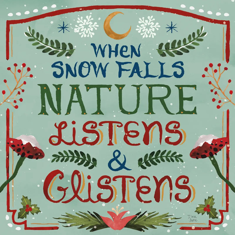 Winter Of Wonder V by Dina June. SKU 87479a. Archival Giclee Fine art print for wall decor.