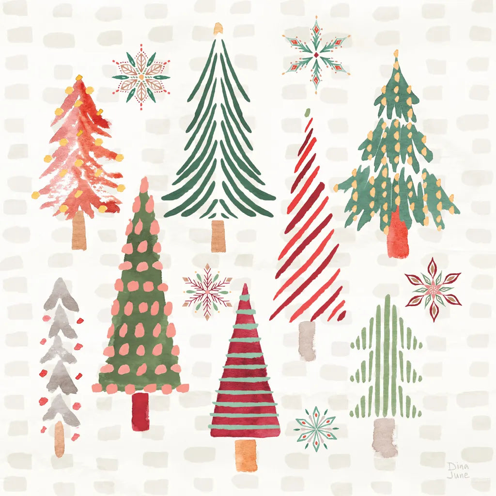 Winter Wonder I by Dina June. SKU 89617a. Archival Giclee Fine art print for wall decor.