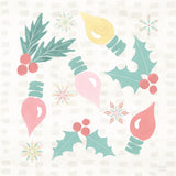 Winter Wonder II Pastel by Dina June. SKU 95270a. Archival Giclee Fine art print for wall decor.