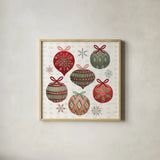 Winter Wonder III by Dina June. Shown in a natural wood glass frame for a timeless modern aesthetic. Available as an archival giclee rolled canvas, fine art paper, or poster print. SKU 89619a.