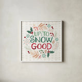 Winter Wonder VI by Dina June. Shown in a crisp white glass frame for a clean and minimalist style. Available as an archival giclee rolled canvas, fine art paper, or poster print. SKU 89622a.