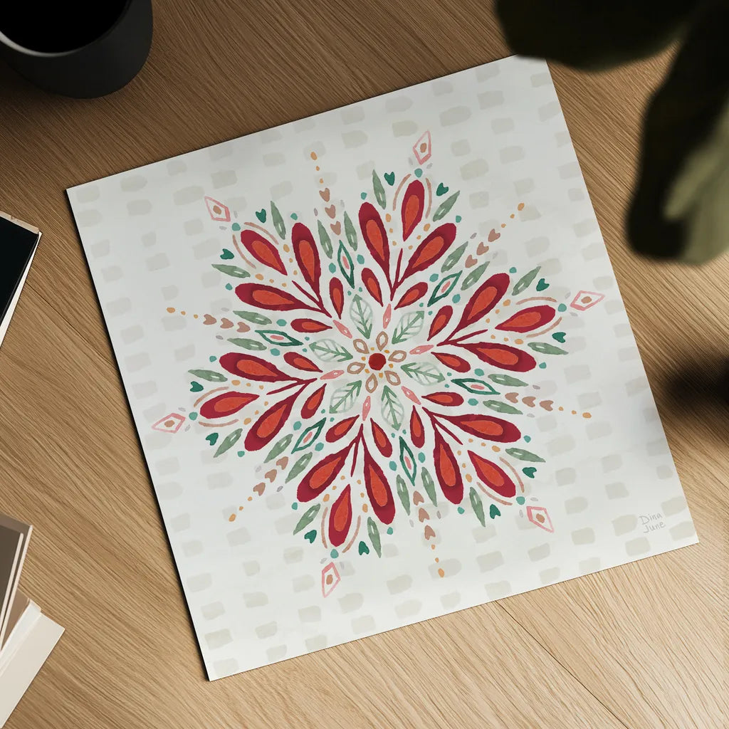 Winter Wonder VII by Dina June. Shown as a detailed flat fine art print, highlighting archival giclee quality. Available as an archival giclee rolled canvas, fine art paper, or poster print. SKU 89623a.