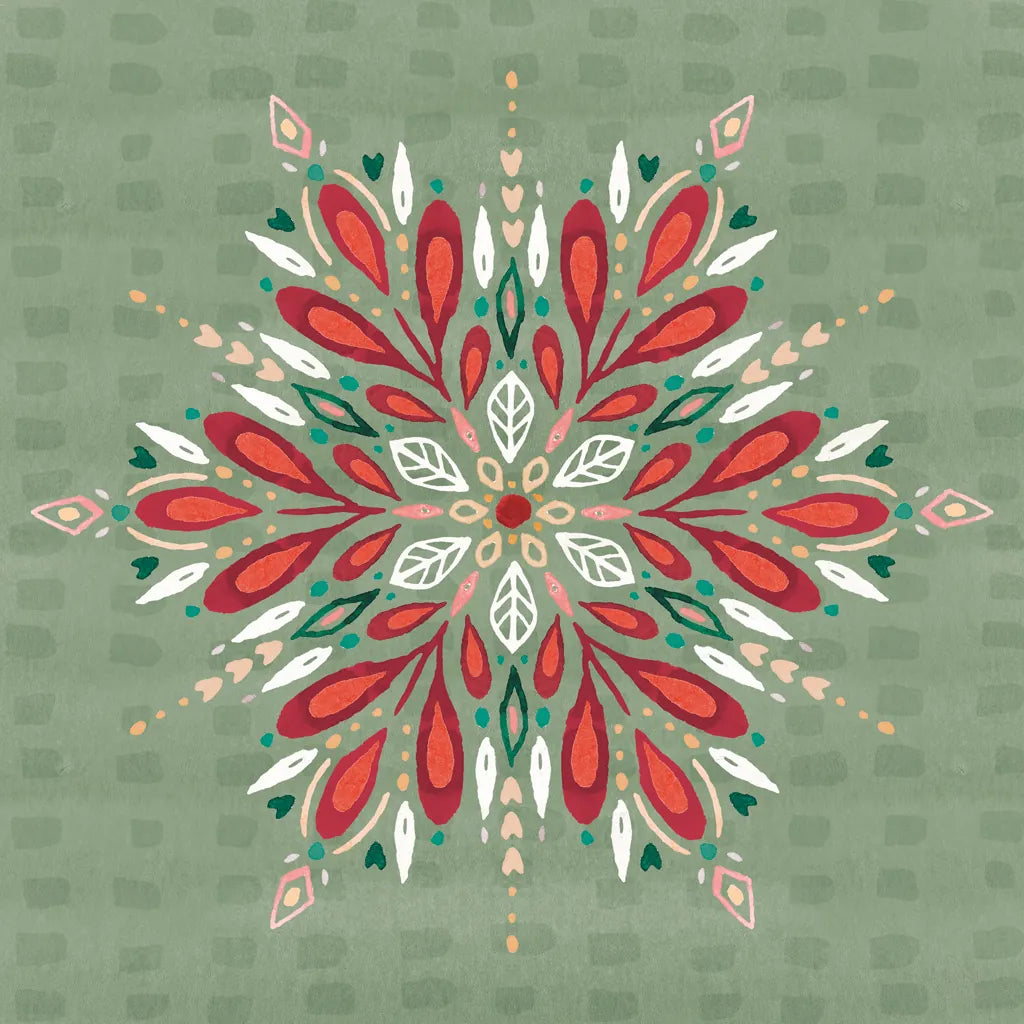 Winter Wonder VII Color by Dina June. SKU 89625a. Archival Giclee Fine art print for wall decor.