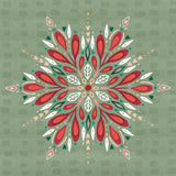 Winter Wonder VII Color by Dina June. SKU 89625a. Archival Giclee Fine art print for wall decor.