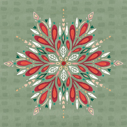 Winter Wonder VII Color by Dina June. SKU 89625a. Archival Giclee Fine art print for wall decor.