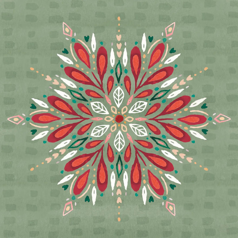 Winter Wonder VII Color by Dina June. SKU 89625a. Archival Giclee Fine art print for wall decor.
